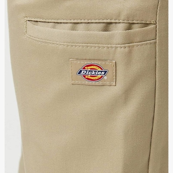 Dickies Skinny Straight Khaki Chino Work Pant Size 33 - Picture 3 of 12